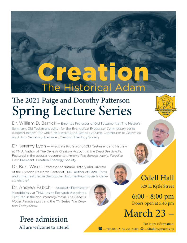 Historical Adam – Creation Theology Society